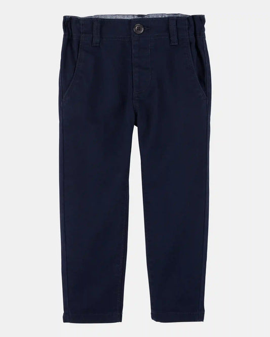 Toddler Slim Tapered Chino Pants - Navy