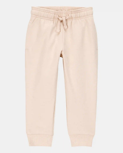 Toddler Boy Pull-On Drawstring Joggers - Khaki