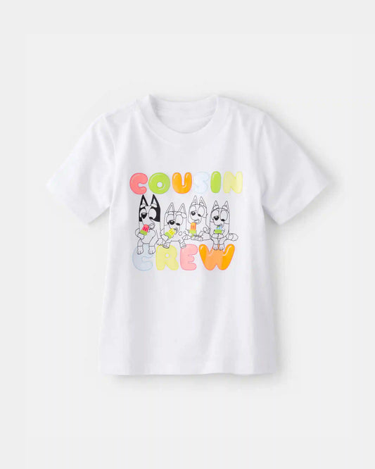 Toddler Bluey™ Graphic Tee - White