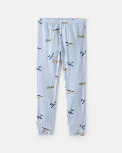 Toddler Boy Plane PurelySoft 2-Piece Pajama Set - Blue