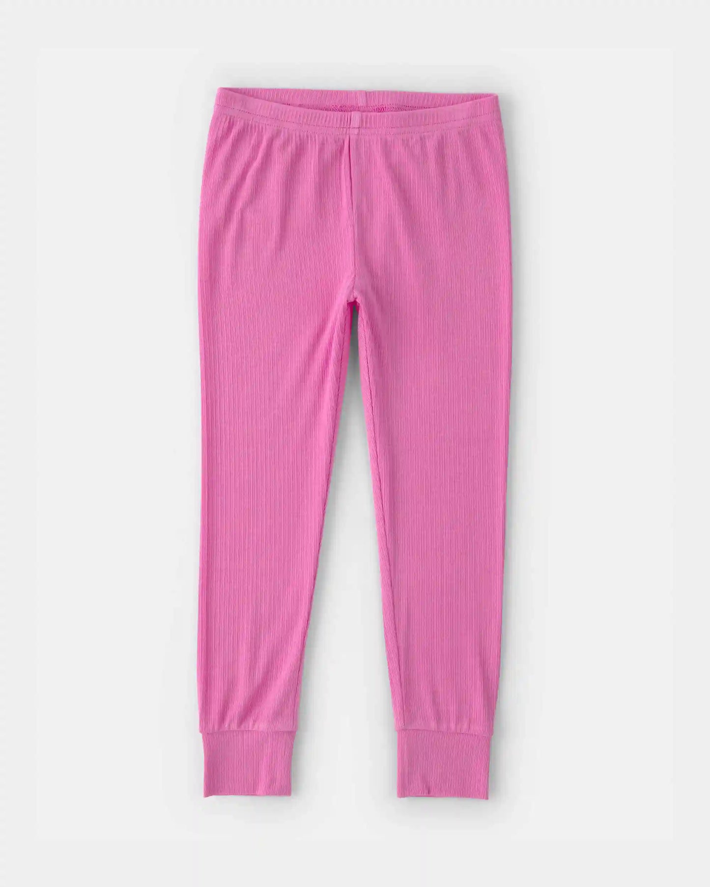 Toddler Girl PurelySoft Short-Sleeve Snug Fit 2-Piece Pajama Set - Pink