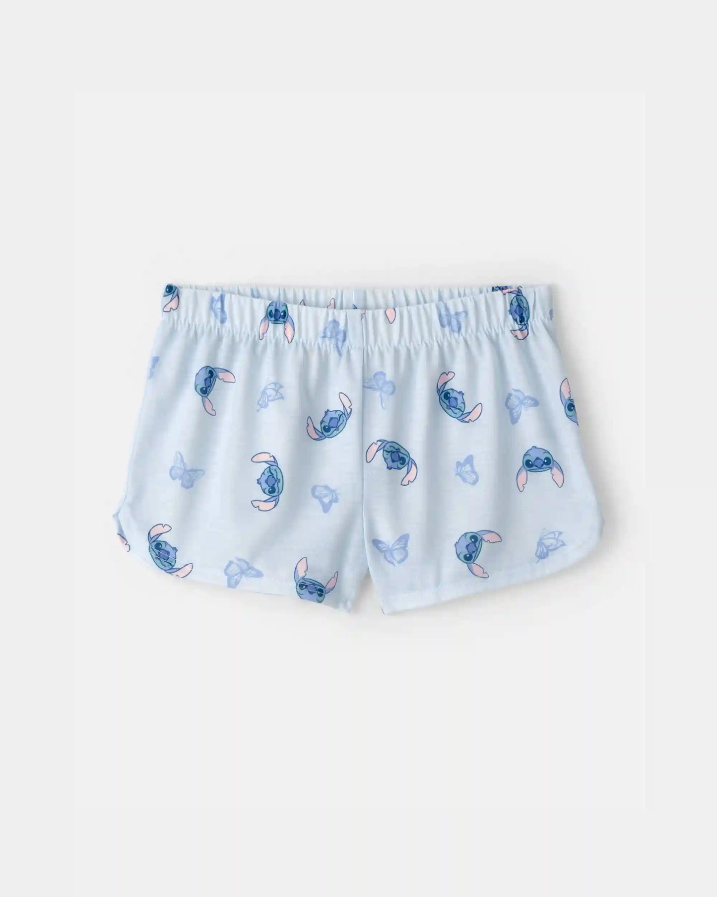 Toddler Girl 2-Piece Disney© Lilo & Stitch Short-Sleeve Pajama Set - Blue