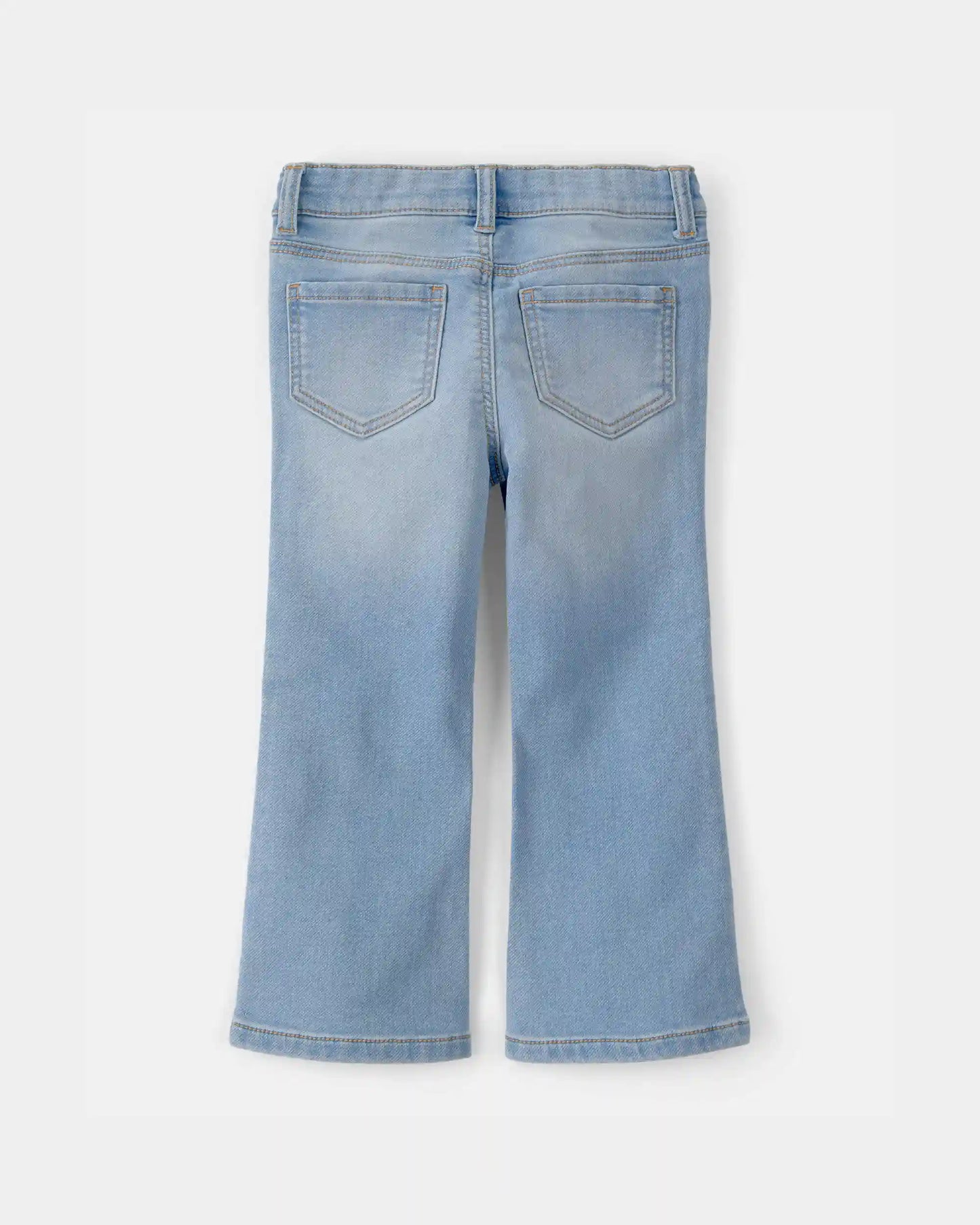 Toddler Girl Denim Flare Jeans - Light Blue