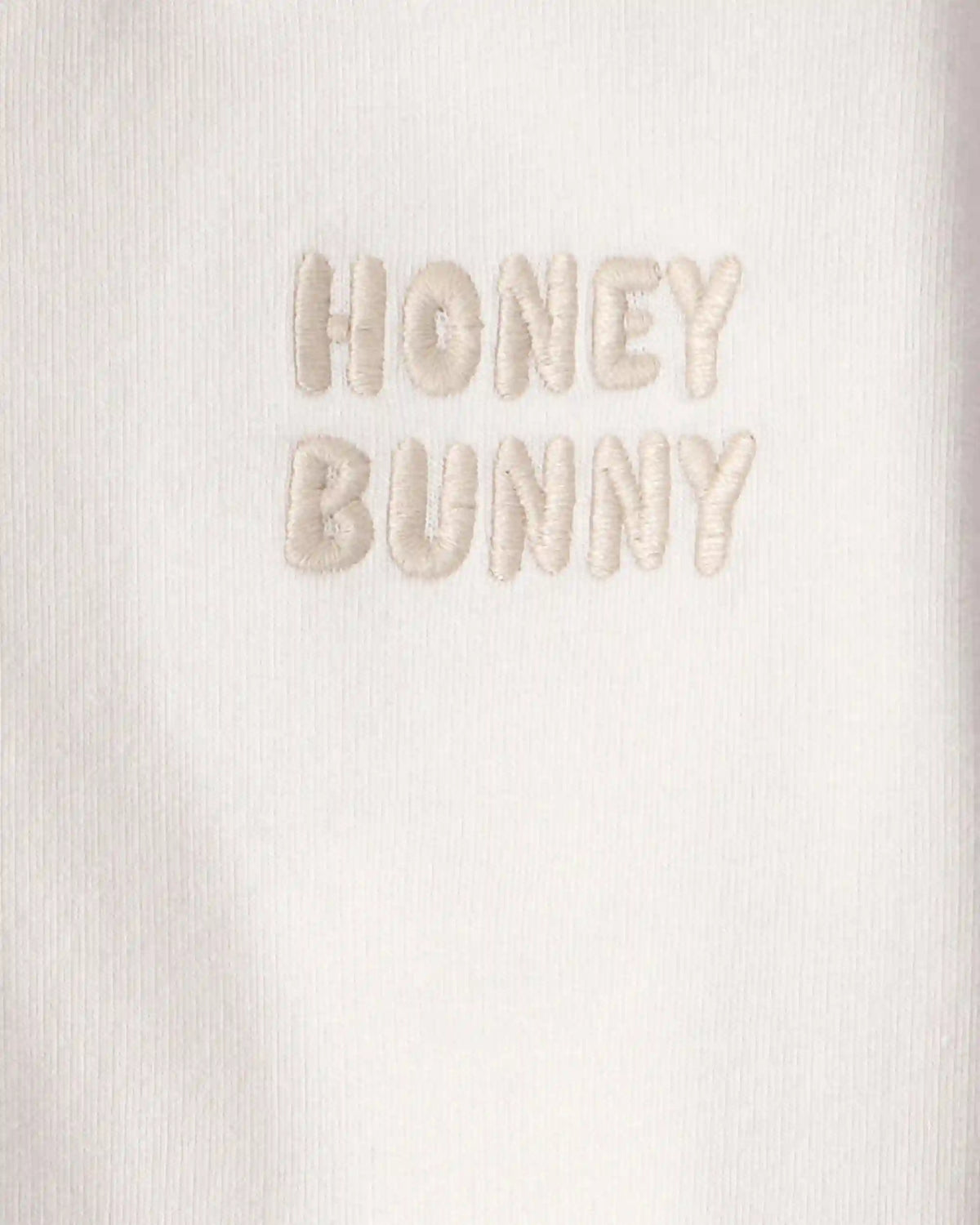 Toddler Organic Cotton 'Honey Bunny' Hoodie