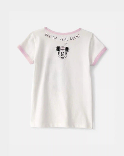 Toddler Girl Disney© Minnie Mouse Graphic Tee - White