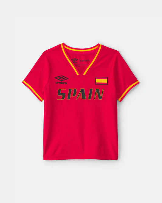 Toddler Umbro Spain Soccer Jersey - Red