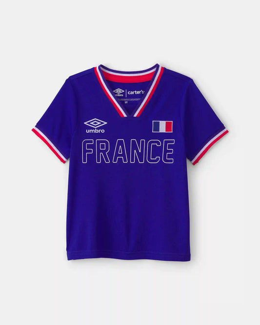 Toddler Umbro France Soccer Jersey - Blue