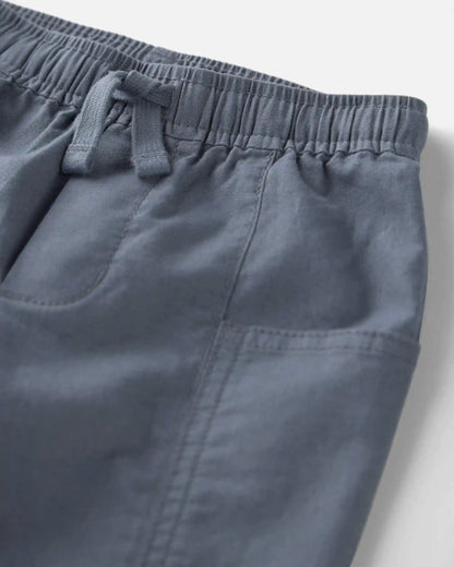 Toddler Boy Relaxed Linen Pants Made with Organic Cotton