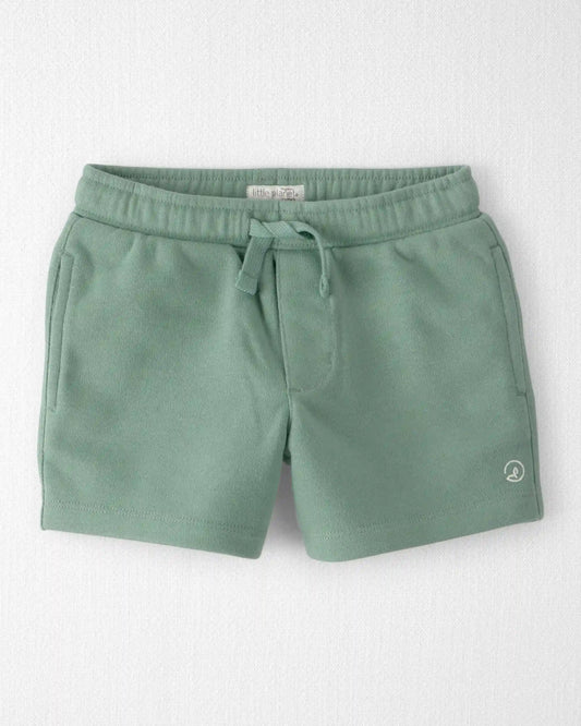 Toddler Boy Knit Shorts Made with Organic Cotton