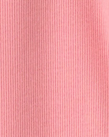 Toddler Girl 2-Pack Organic Cotton Ribbed Tees