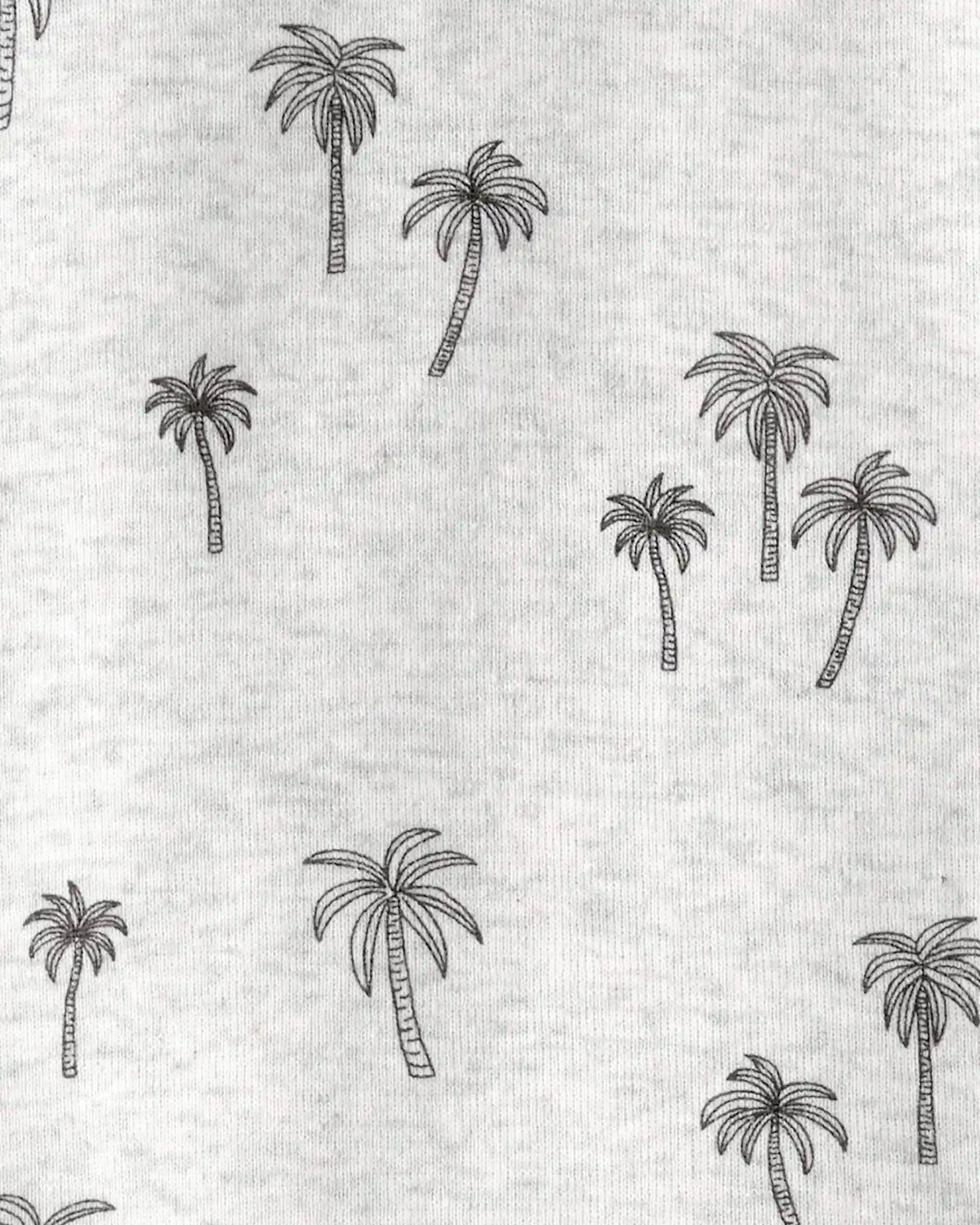 Toddler 2-Piece Organic Cotton Pajamas in Palm Trees