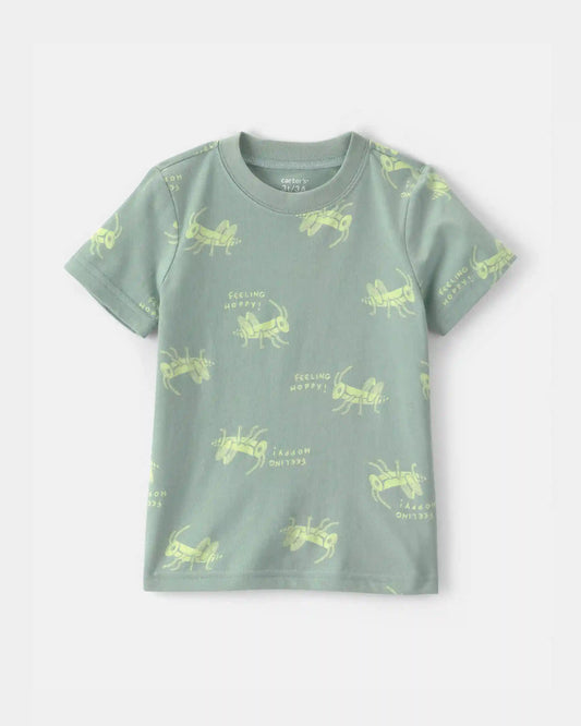 Toddler Boy Grasshopper T-Shirt - Green