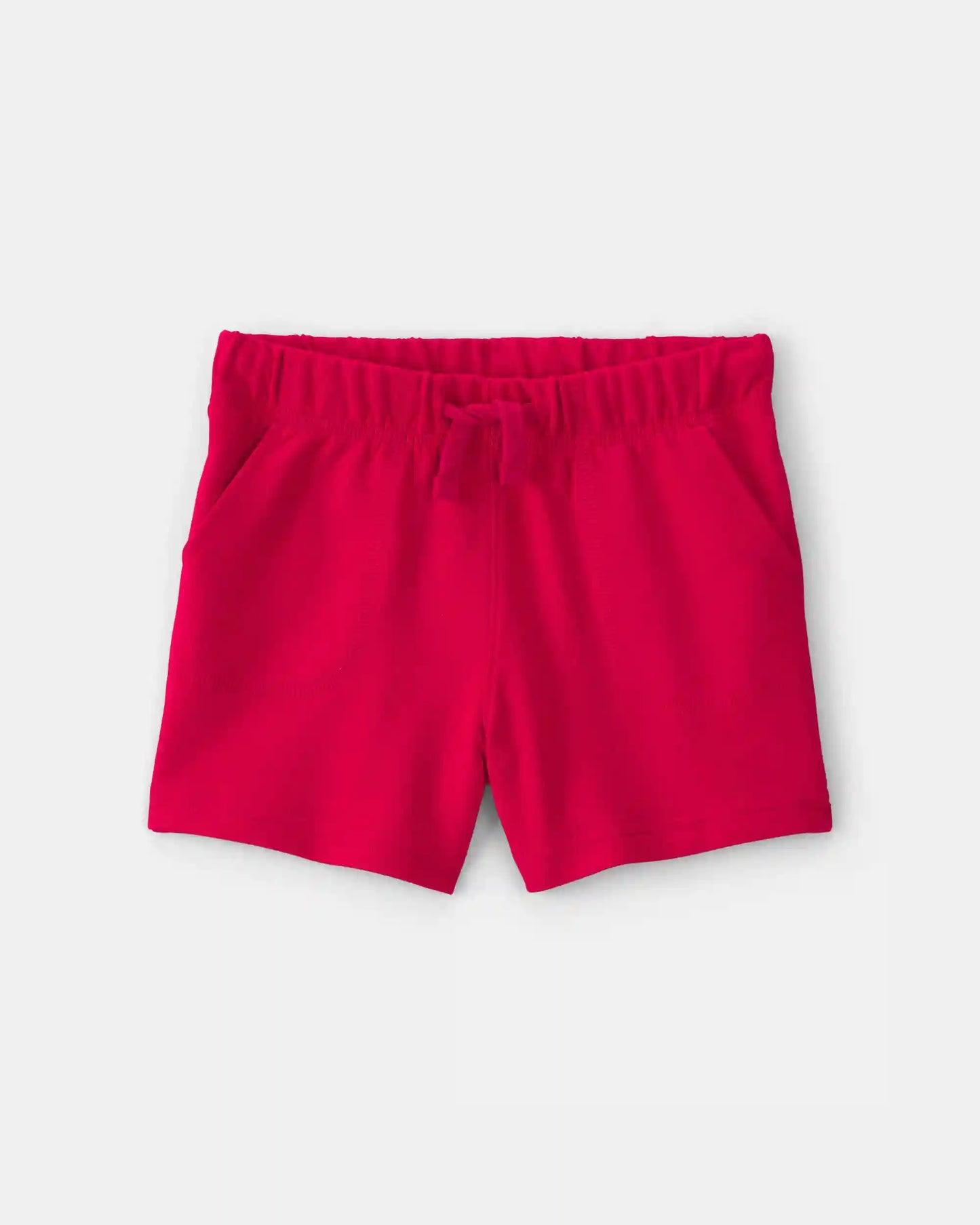 Toddler Boy French Terry Shorts - Red