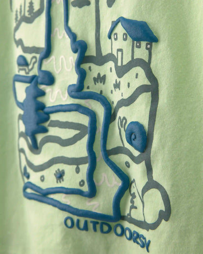 Toddler Boy 'Outdoorsy' Graphic Tee - Green