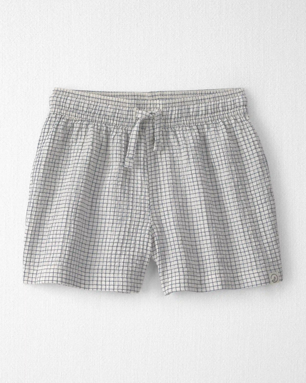 Toddler Boy 2-Piece Organic Cotton Seersucker Gauze Top & Short Set