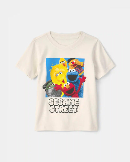 Toddler Sesame Street™ Graphic Tee - Cream