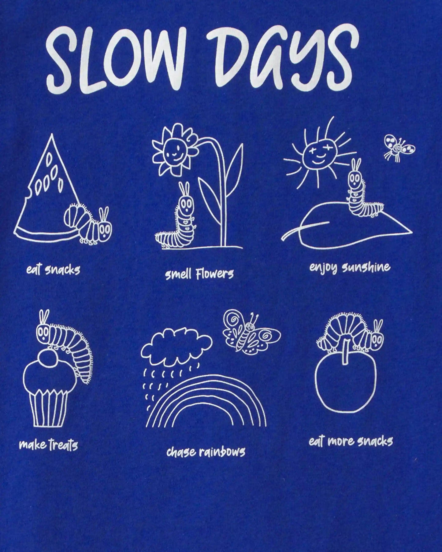 Toddler Boy Slow Days The Very Hungry Caterpillar Graphic Tee - Blue