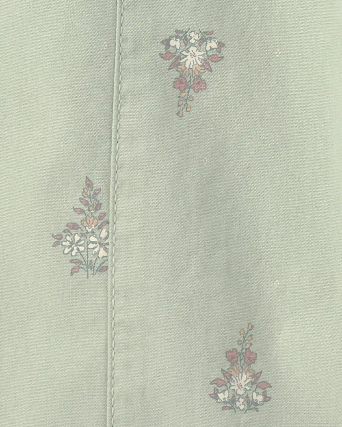 Toddler Girl Floral Barrel Pants - Green