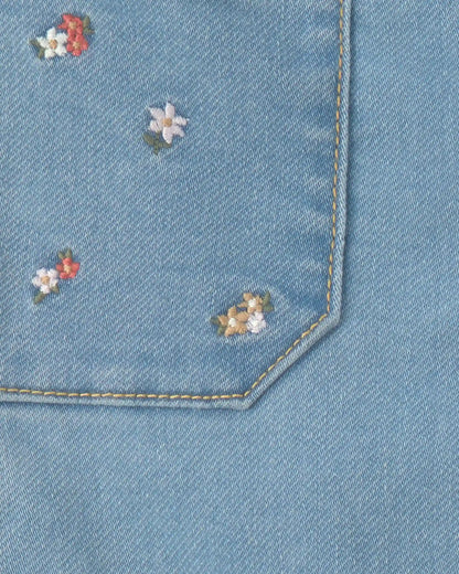 Toddler Girl Wide-Leg Jeans - Light Wash