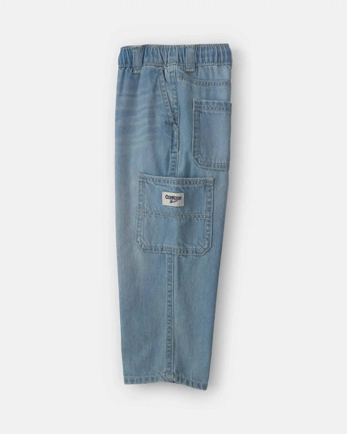 Toddler Boy Wide-Leg Carpenter Jeans - Medium Wash