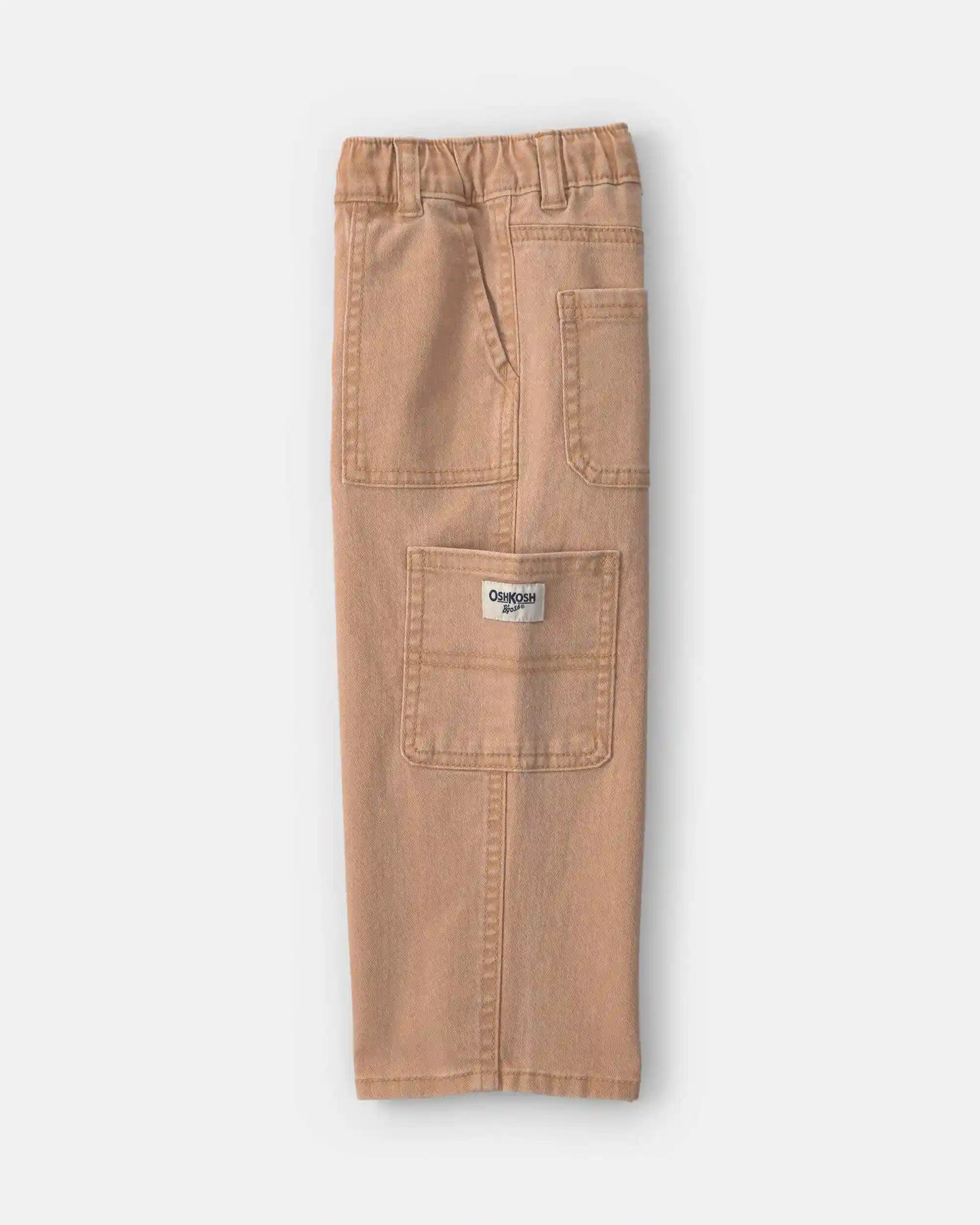 Toddler Boy Carpenter Pants - Brown