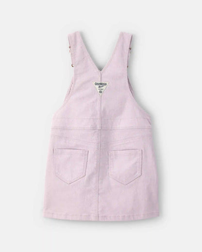 Toddler Girl Twill Skirtall - Purple
