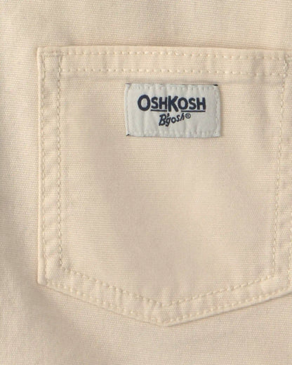 Toddler Canvas Jacket - Ivory