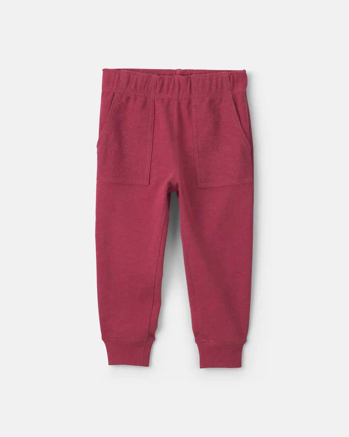 Toddler Boy 2-Piece Construction French Terry Sweatshirt & Pant Set - Burgundy