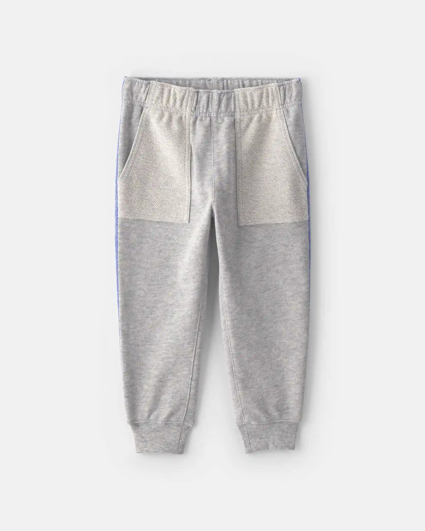 Toddler Boy 2-Piece 'Team Player' French Terry Sweatshirt & Pant Set - Grey