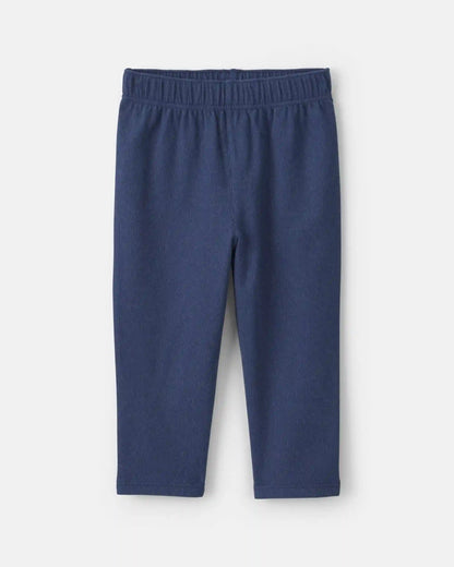 Toddler Boy 2-Piece Car Long-Sleeve Top & Pant Set - Navy Blue
