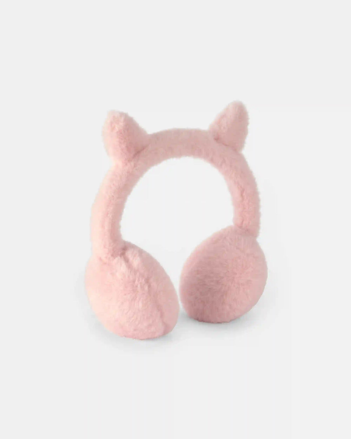 Toddler Girl Cat Earmuffs - Pink