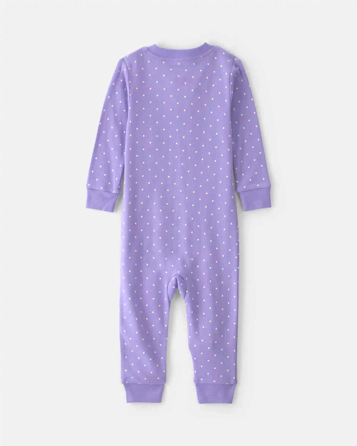 Toddler Girl 1-Piece Pets 100% Cotton Snug Fit Pajama - Purple