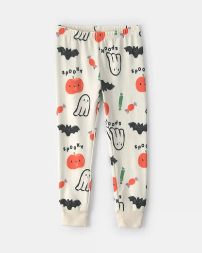 Toddler Halloween Print 2-Piece Pyjama Set - Cream