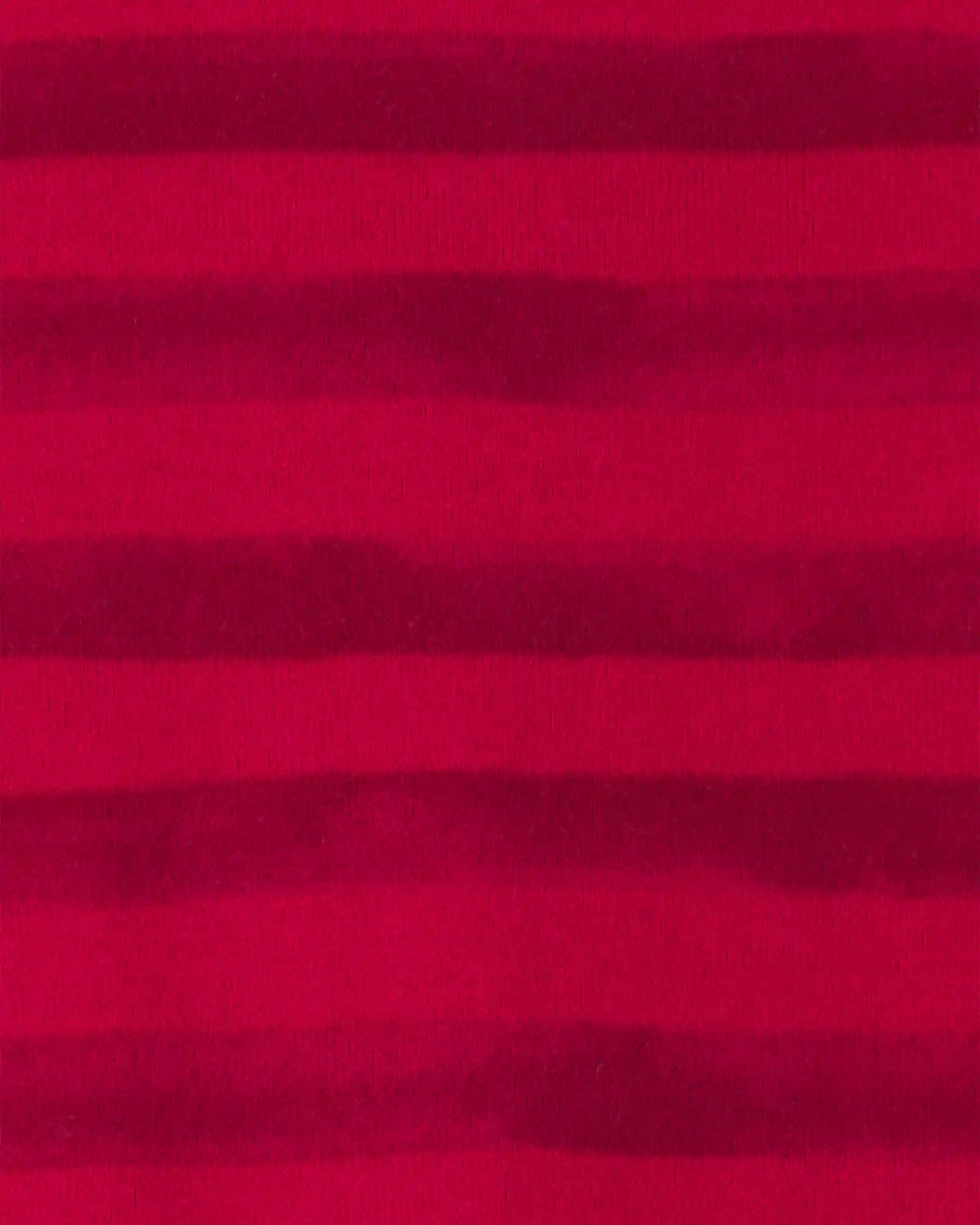 Toddler 1-Piece Striped Reindeer 100% Cotton Snug Fit Footed Pajama - Red