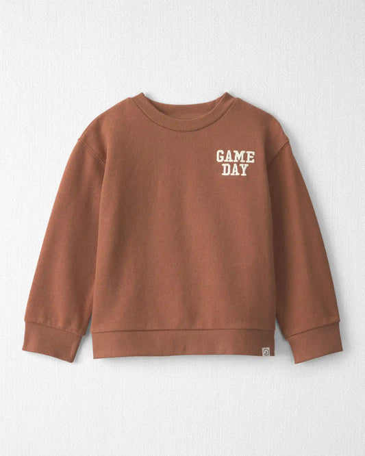 Toddler Organic Cotton 'Game Day' French Terry Sweatshirt