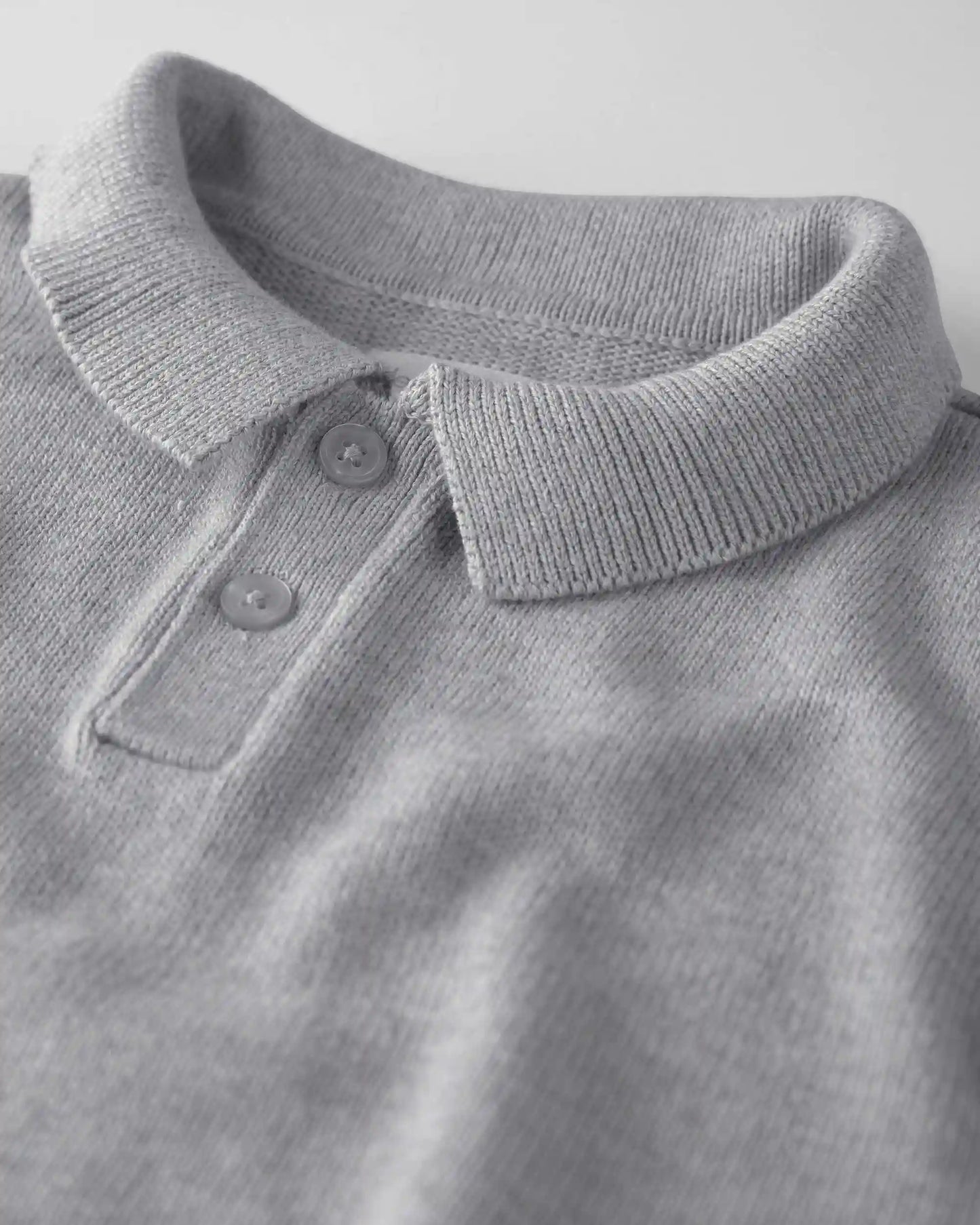 Toddler Boy Organic Cotton Sweater Knit Polo