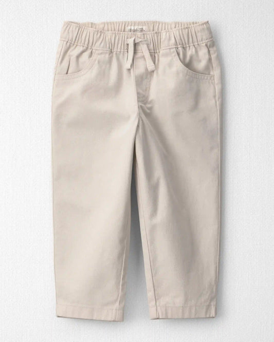 Toddler Organic Cotton Baggy Twill Pants