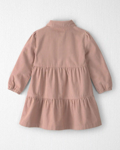 Toddler Girl Organic Cotton Corduroy Dress