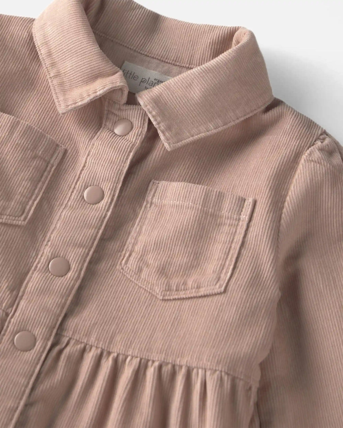 Toddler Girl Organic Cotton Corduroy Dress