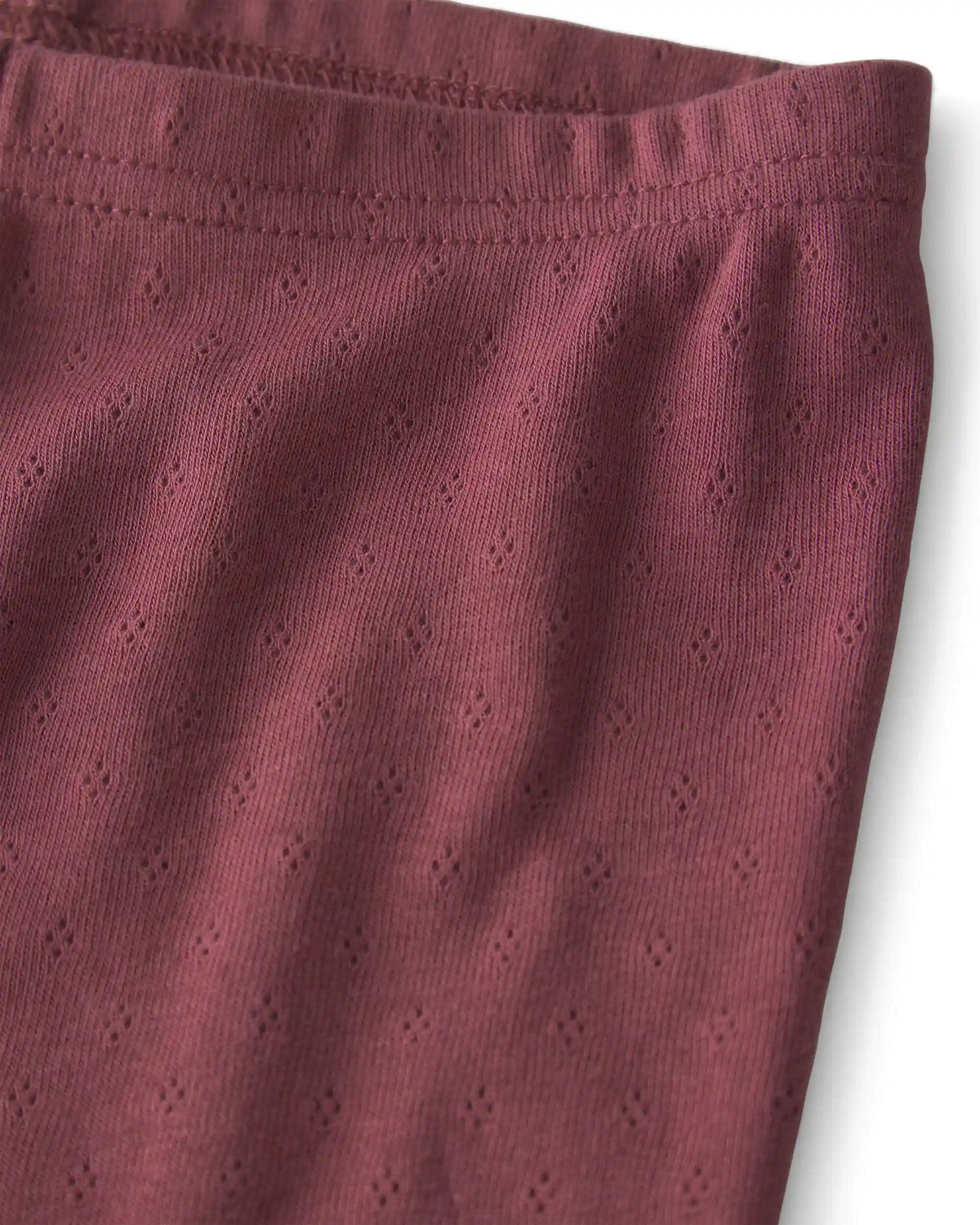 Toddler Girl 2-Piece Organic Cotton Pointelle Pajamas