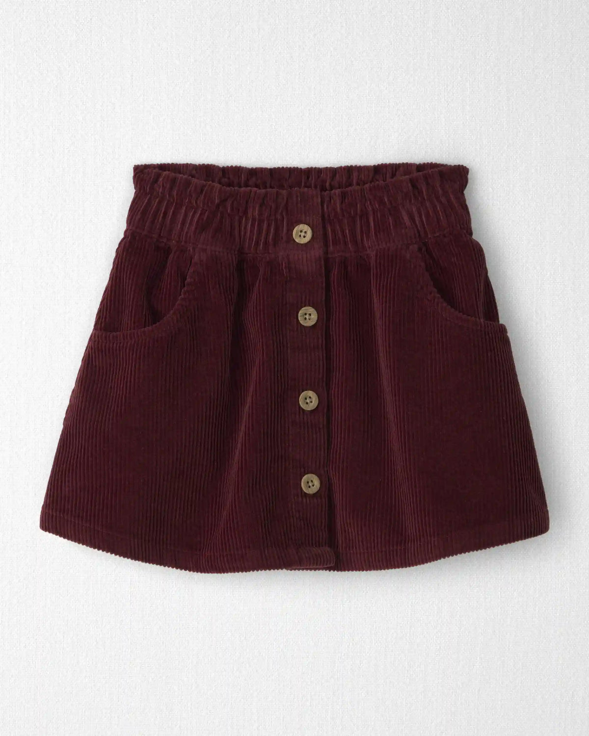 Toddler Girl Organic Cotton Corduroy Skirt