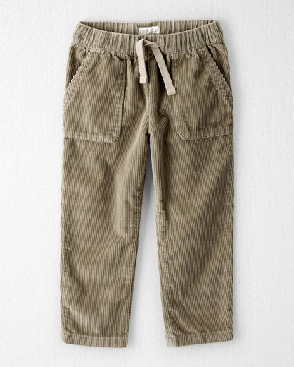 Toddler Boy Organic Cotton Corduroy Pants