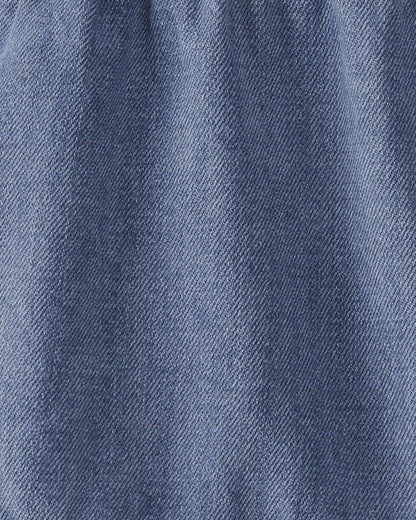 Toddler Girl Organic Cotton Denim Dress