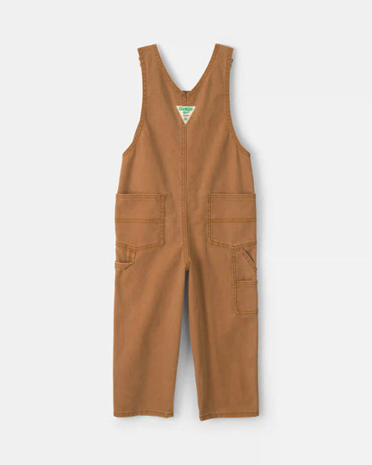 Toddler Overalls - Brown
