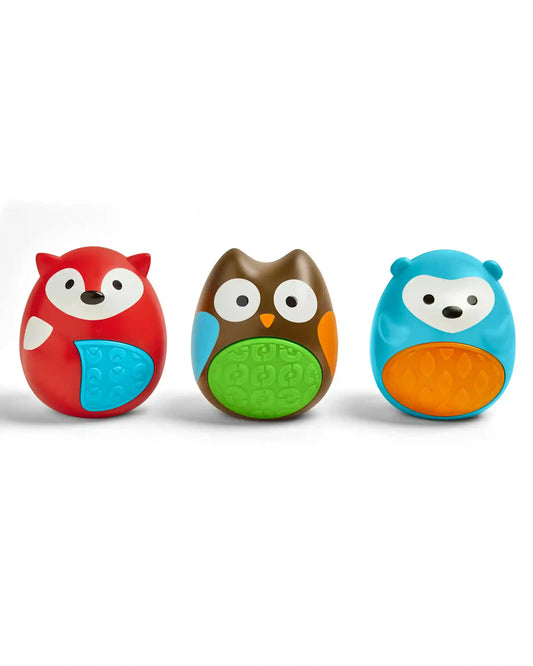 Explore & More Egg Shaker Baby Toy Trio