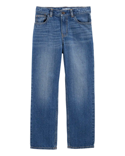 Boys Medium Wash BootCut Jeans