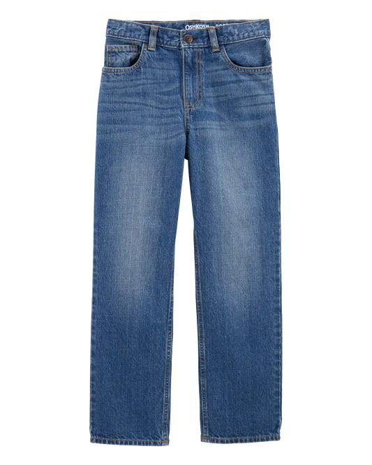 Boys Medium Wash BootCut Jeans