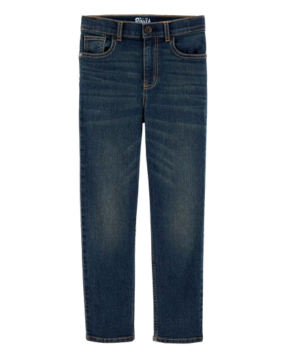 Kid Slim Straight Leg Heritage Wash Jeans