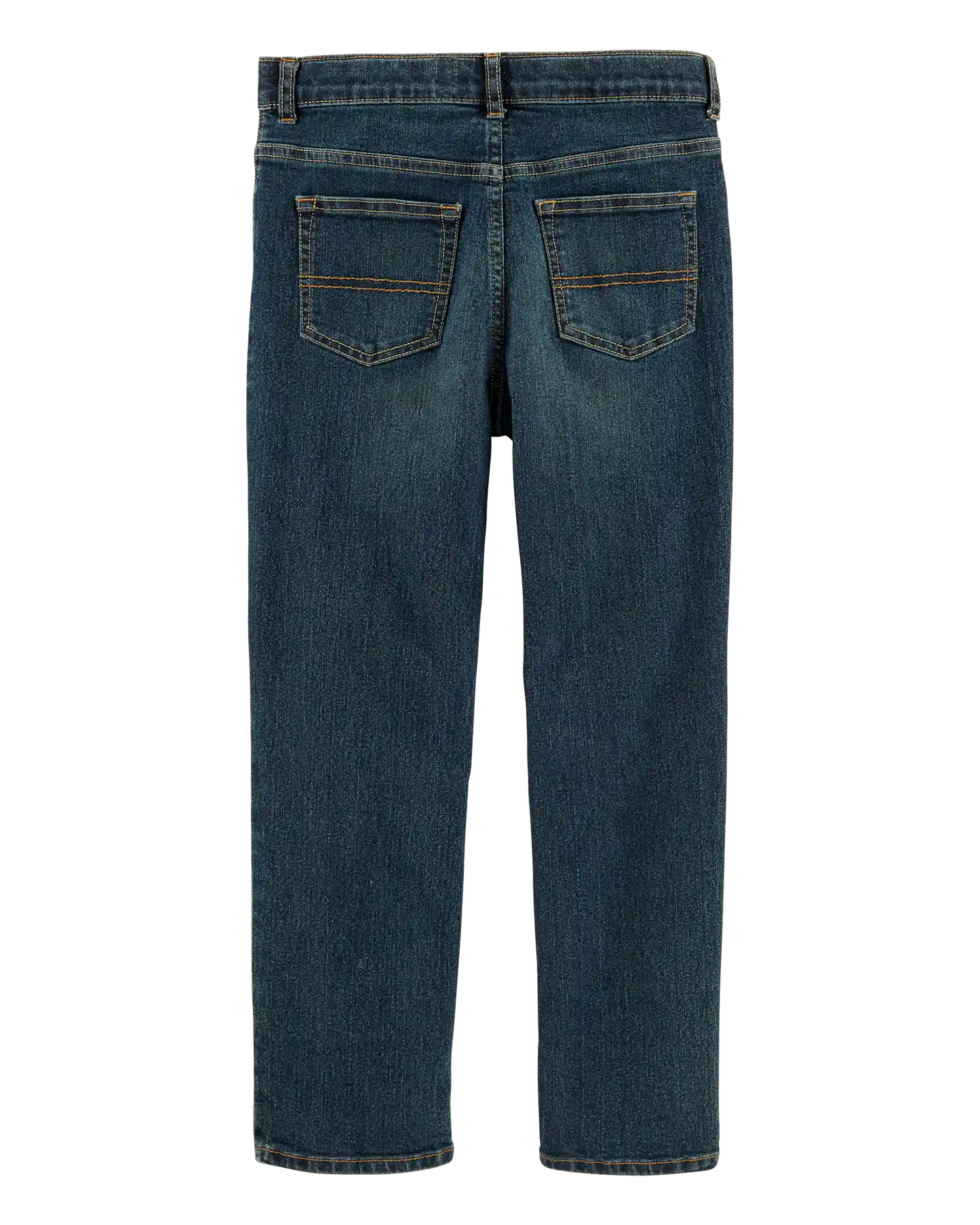 Kid Husky Fit Straight Jeans in Dark Rinse