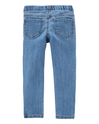Kid Medium Blue Wash Skinny-Leg Jegging